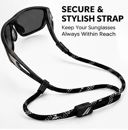 🏃 𝑨𝑼𝑳𝑹𝑨𝒀𝑰𝑵® Polarized Sports Sunglasses – Ergonomic & Detachable Neck Cord