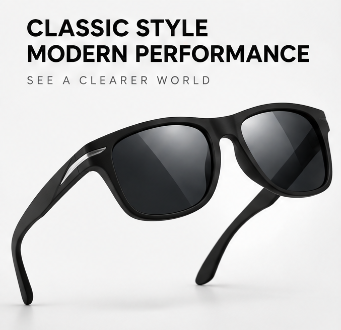 🕶️ 𝑨𝑼𝑳𝑹𝑨𝒀𝑰𝑵® 'Aura' Polarized Sunglasses – Minimalist Design, Maximum Performance