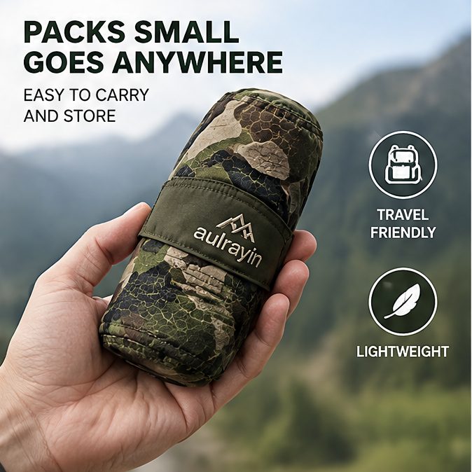 🪖 𝑨𝑼𝑳𝑹𝑨𝒀𝑰𝑵® Camo Outdoor Boonie Hat – Lightweight, Water-Resistant & UV Protection