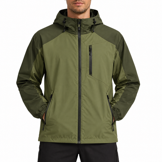 🌦️ 𝑨𝑼𝑳𝑹𝑨𝒀𝑰𝑵® Packable Waterproof Rain Jacket – Lightweight & Windproof Hooded Shell