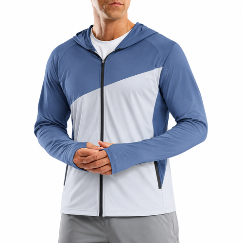 🏃 𝑨𝑼𝑳𝑹𝑨𝒀𝑰𝑵® Men’s Lightweight Performance Jacket – Sun & Wind Protection