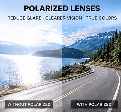 👓 𝑨𝑼𝑳𝑹𝑨𝒀𝑰𝑵® Apex Sport Polarized Sunglasses – Lightweight & Non-Slip