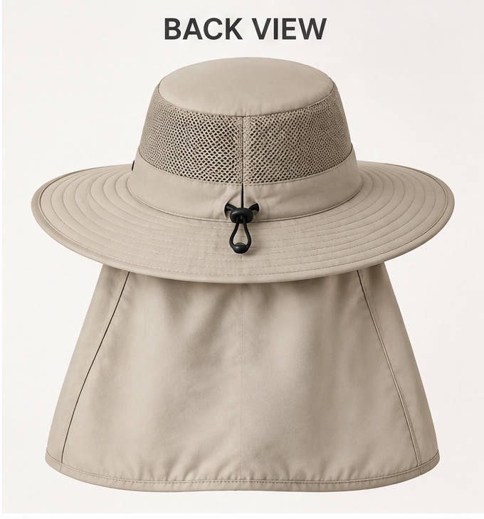 🏕️ 𝑨𝑼𝑳𝑹𝑨𝒀𝑰𝑵® Outdoor Adventure Sun Hat – UPF 50+ Quick-Dry & Breathable Safari Cap