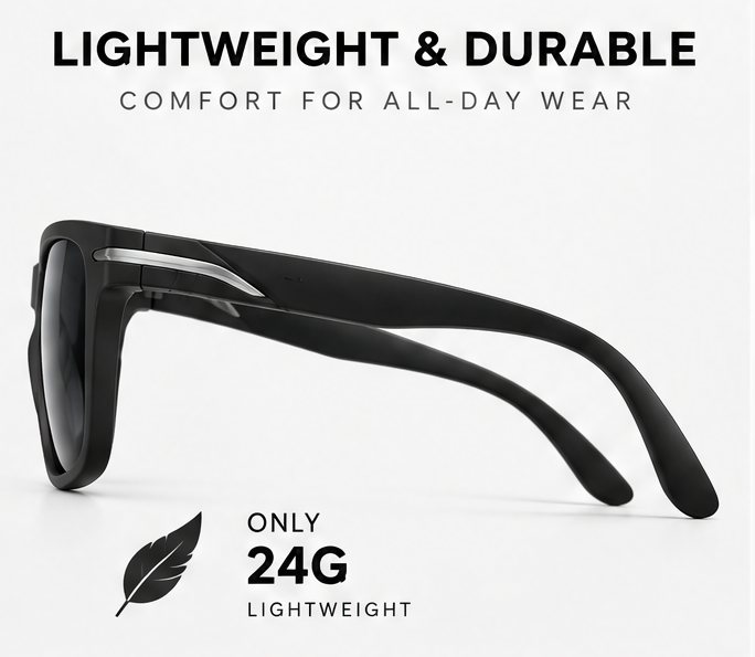🕶️ 𝑨𝑼𝑳𝑹𝑨𝒀𝑰𝑵® 'Aura' Polarized Sunglasses – Minimalist Design, Maximum Performance