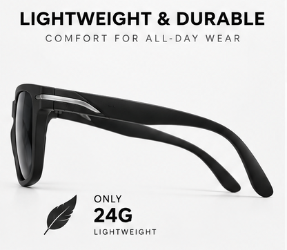 🕶️ 𝑨𝑼𝑳𝑹𝑨𝒀𝑰𝑵® 'Aura' Polarized Sunglasses – Minimalist Design, Maximum Performance