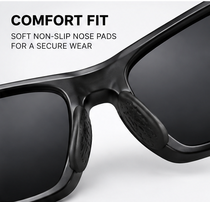 👓 𝑨𝑼𝑳𝑹𝑨𝒀𝑰𝑵® Apex Sport Polarized Sunglasses – Lightweight & Non-Slip
