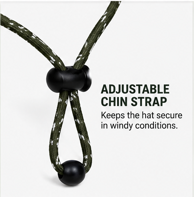 🌤️ 𝑨𝑼𝑳𝑹𝑨𝒀𝑰𝑵® Boonie Sun Hat – UPF 50+ Lightweight & Breathable