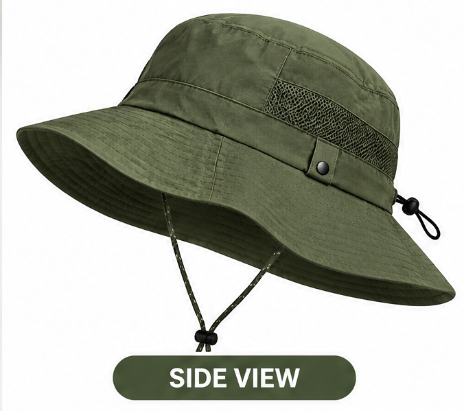 🌤️ 𝑨𝑼𝑳𝑹𝑨𝒀𝑰𝑵® Boonie Sun Hat – UPF 50+ Lightweight & Breathable