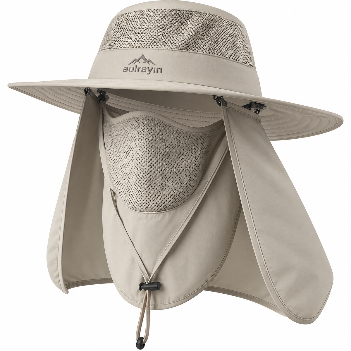 🏕️ 𝑨𝑼𝑳𝑹𝑨𝒀𝑰𝑵® Outdoor Adventure Sun Hat – UPF 50+ Quick-Dry & Breathable Safari Cap