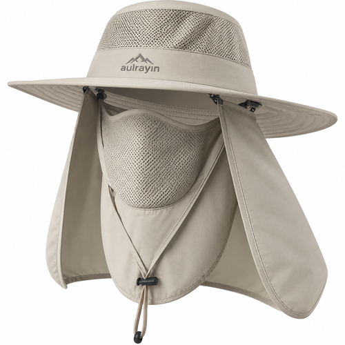 🏕️ 𝑨𝑼𝑳𝑹𝑨𝒀𝑰𝑵® Outdoor Adventure Sun Hat – UPF 50+ Quick-Dry & Breathable Safari Cap