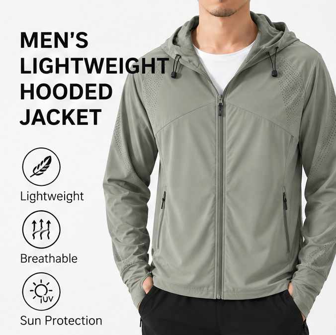 🏃‍♂️ 𝑨𝑼𝑳𝑹𝑨𝒀𝑰𝑵® Lightweight Sun Protection Jacket – Breathable & Quick-Dry