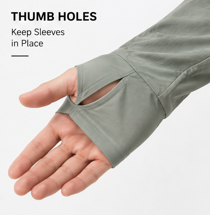 🏃‍♂️ 𝑨𝑼𝑳𝑹𝑨𝒀𝑰𝑵® Lightweight Sun Protection Jacket – Breathable & Quick-Dry