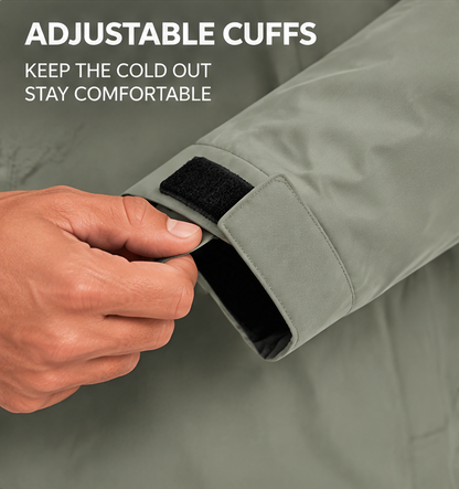 🌧️ 𝑨𝑼𝑳𝑹𝑨𝒀𝑰𝑵® Men’s Waterproof Shell Jacket – Breathable Hooded Outdoor Rain Jacket
