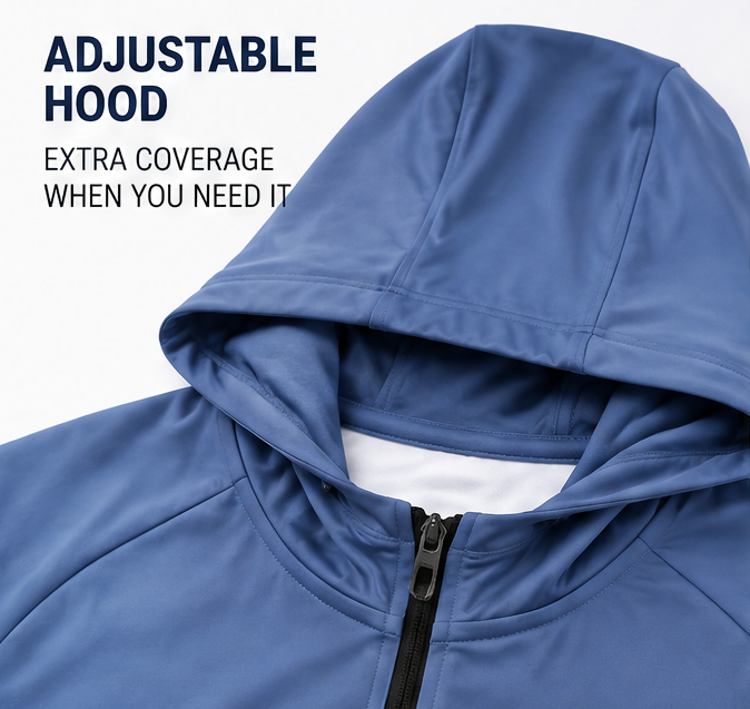 🏃 𝑨𝑼𝑳𝑹𝑨𝒀𝑰𝑵® Men’s Lightweight Performance Jacket – Sun & Wind Protection
